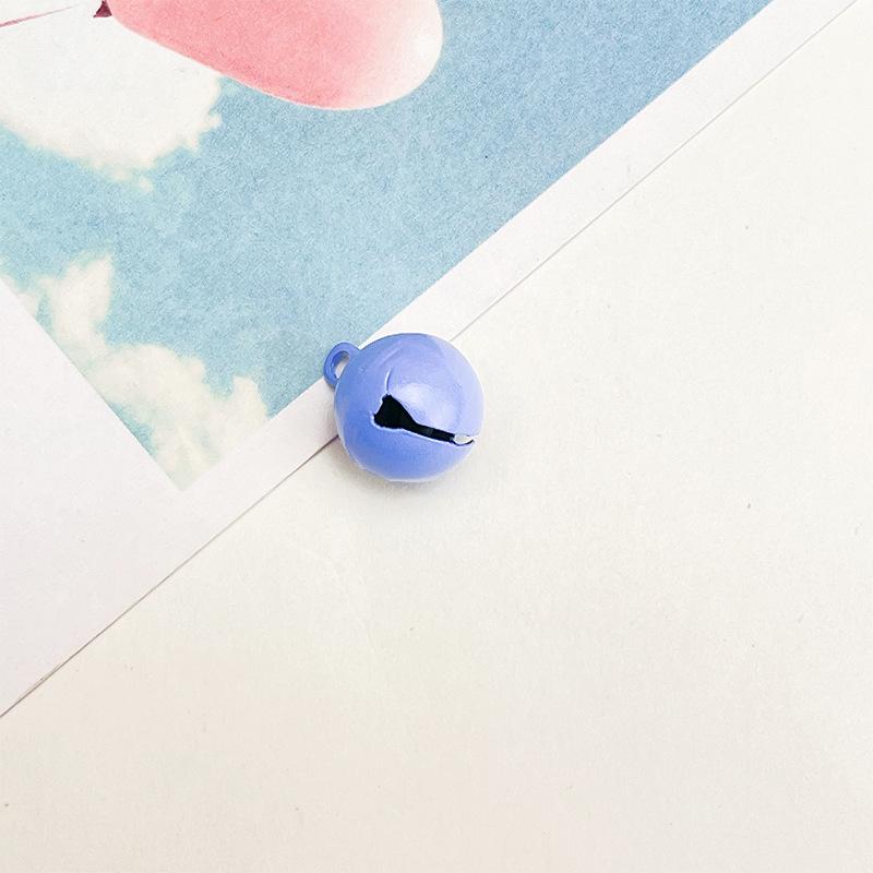 Colorful 14mm Metal Bell Keychains and Christmas Tree Decorations