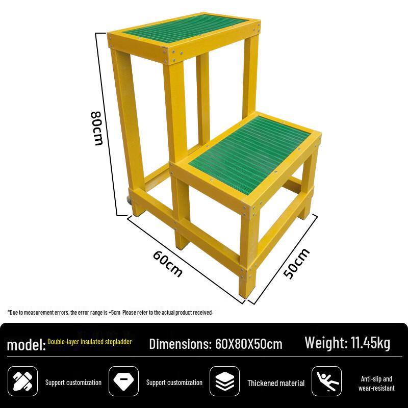 Fiberglass Insulated Electrician Ladder Stool