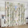 Floral Blackout Windows Curtains   Vintage Garden Plants Herbs Flowers Botanical Classic Design Art Curtains   for Living Room Bed