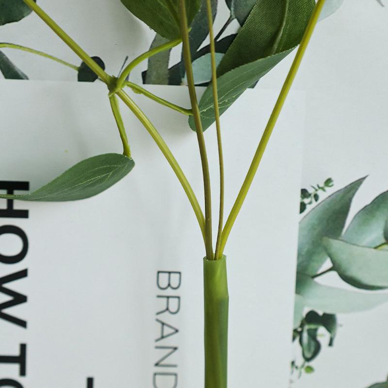 Artificial Decorative Leaves Clematis Rattan Wall Decoration Hanging Green Leaves Home Interior Green Wall