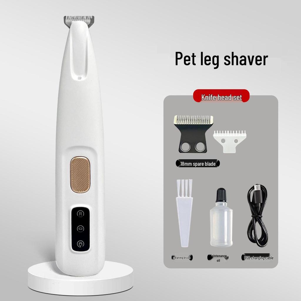 Silent Electric Pet Hair Clipper & Trimmer for Cats and Dogs