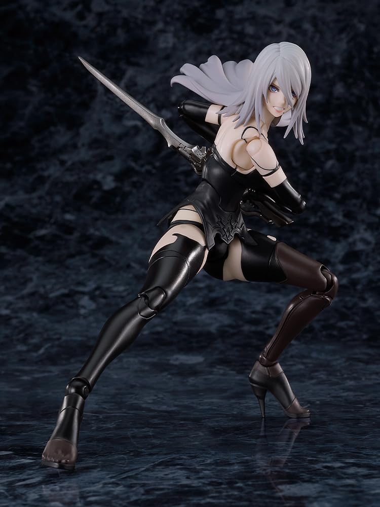figma NieR Automata A2 Type A plastic painted movable figure Ver1.1a [YoRHa No. 2] Non-scale