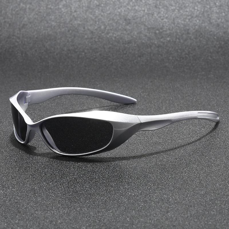 Ochelari de soare noi Y2K pentru bărbați și femei Ochelari sport pentru ciclism Ochelari trendy pentru fotografie de stradă femei Ochelari de soare la modă bărbați