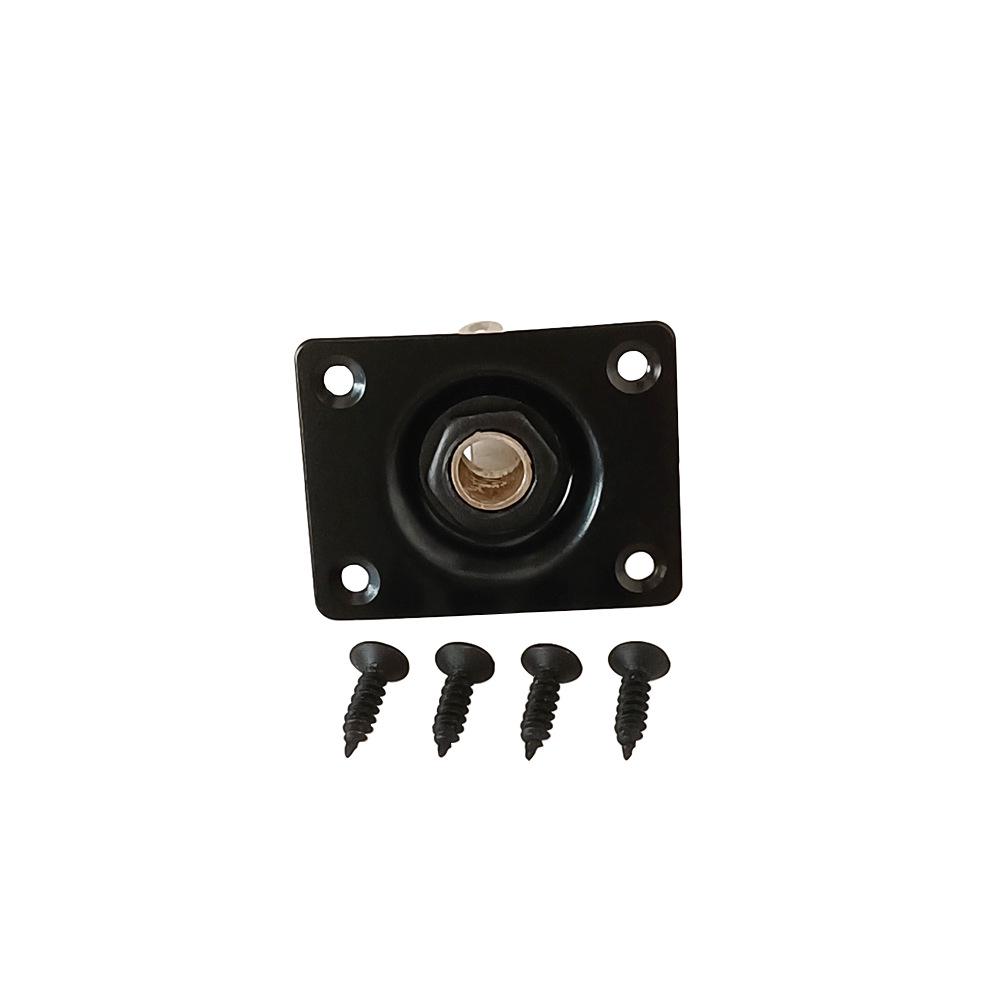 

Electric Bass/Guitar Square Output Jack in Silver, Black, Gold