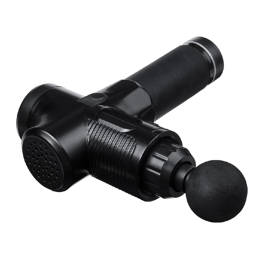 24V LCD Body Muscle Massage Gun Deep Tissue Massager Adjustable Exercising Muscle Pain Relief Body Shaping Therapy Gun