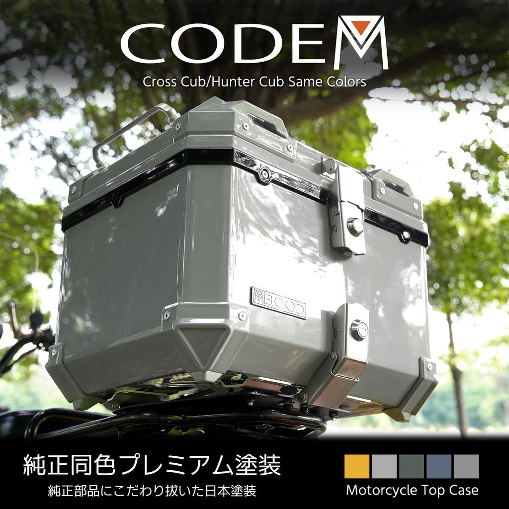 CODEM Bike Rear Large Top Original Same Bike Security Key Mounting Easy To Install and General Backrest Suitable for Japanese Instruction Manual