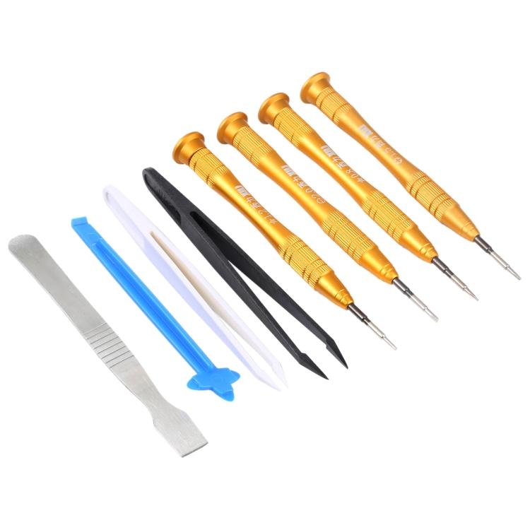 8 in 1 Professional Versatile Screwdrivers Set (Disassemble Rods + Forceps + Screwdriver) for Mobile Phone