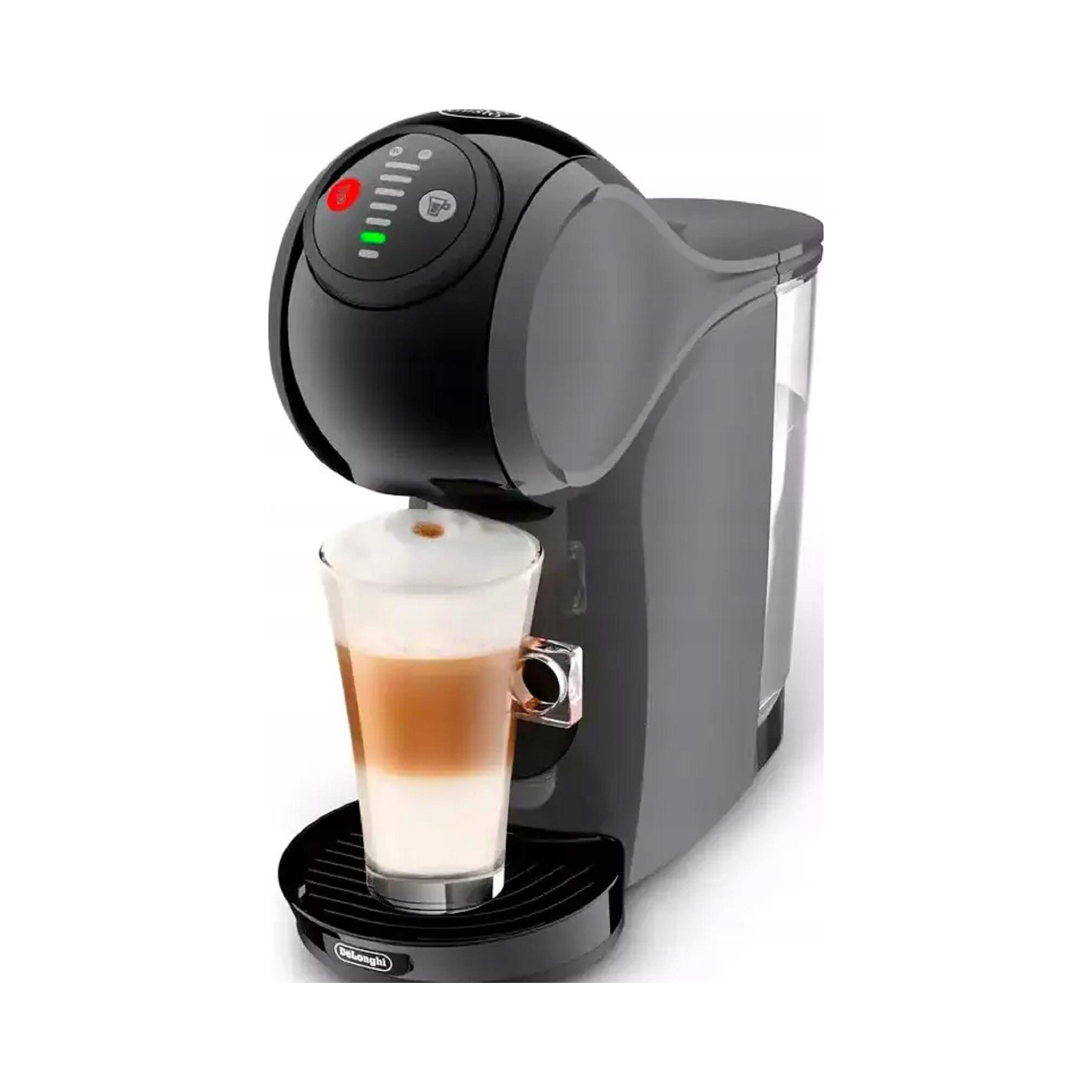 Dolce Gusto Cafetera Nescafé Genio Antracita De'longhi, Cafetera De Cápsulas Para Bebidas Frías Y Calientes, Presión De La Bomba 15 Bar, Depósito De Agua De 0.8 L, Modo Eco, Thermoblock, Apagado - Imagen 5