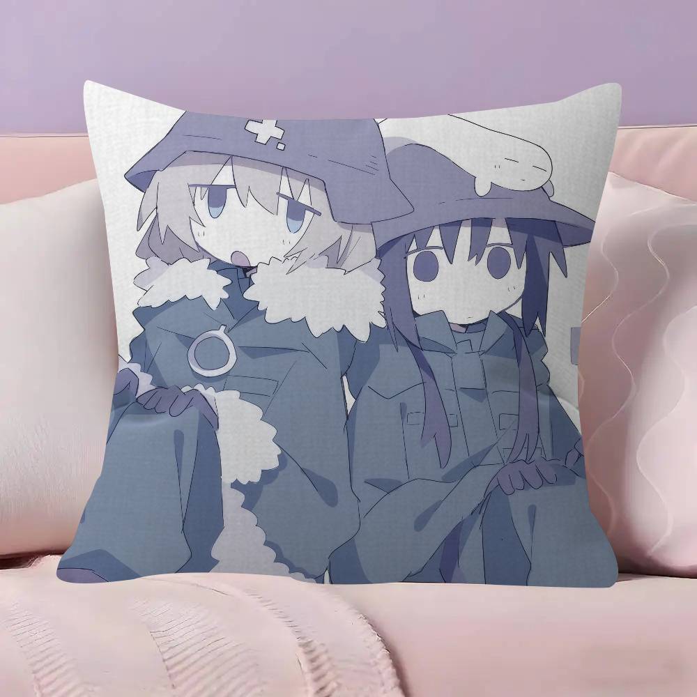 Anime Girls LLast Tour   Personalized Pillow Cover Kids Bedroom Wild Party Decor Pillowcase kid Birthday shower Gift