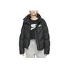 Nike Sportswear V-Neck Pleated Down Jacket Women Outerwear Black BV2880-010
