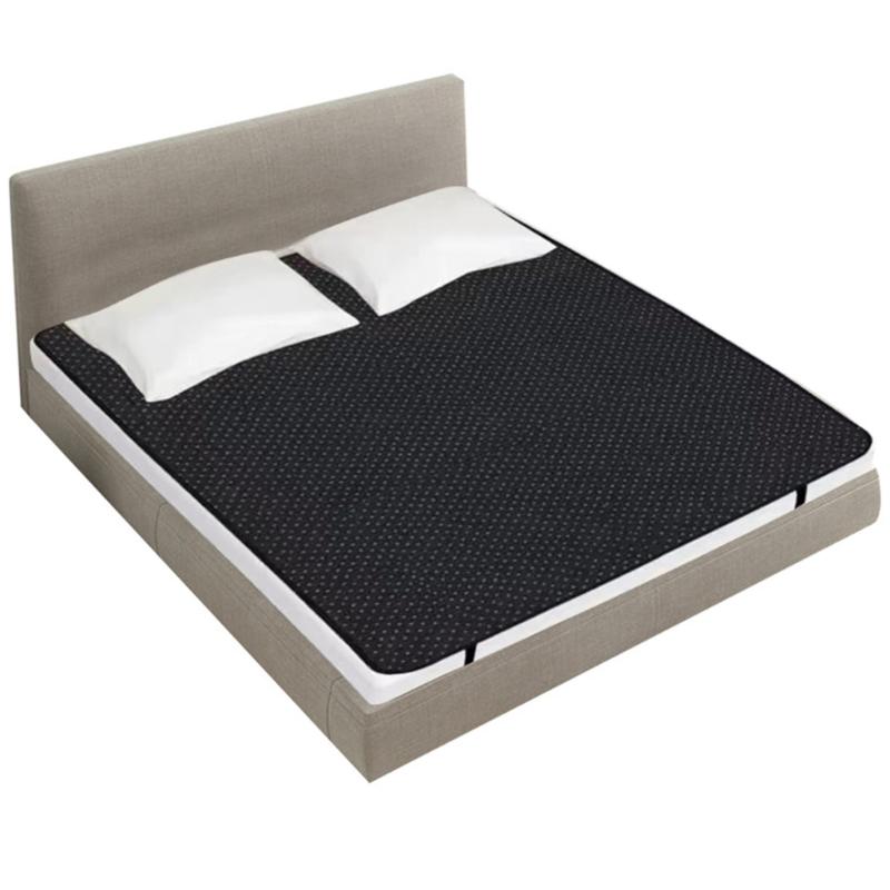 Enhances Sleep with Groundings Mats for Bed PU Leather Mattress Pad for Rest