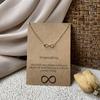 5 Pcs Combo Latest Stylish Infinity Butterfly Pearl Necklace Jewellery Set for Women Pendant Necklace Gifts for Girls