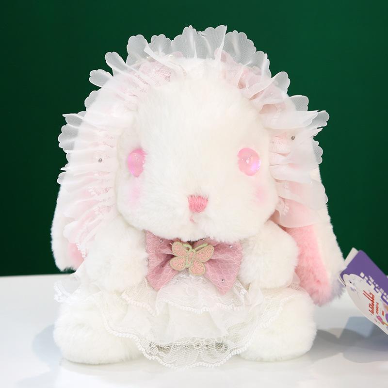 Rabbit Children Lolita Pendant Plush Toy Doll Keychain Pendant Pp Soft Cotton