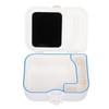 Dentures Storage Box Deep Cleansing Brush Denture Retainer Case with Mirror Unslotted Type