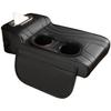 Car Armrest Box Heightening Pad with Premium Leather Side Storage Bag and Tissue Holder for Convenient Car Organization