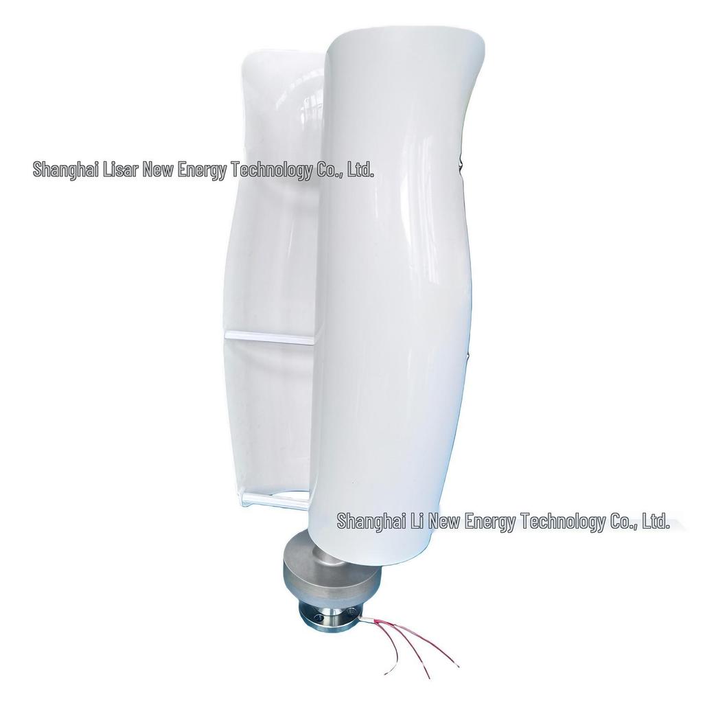 Tulip Vertical Axis Low Noise Wind-Solar Hybrid Power System