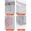 Casual Nylon Storage Pouch With Zipper Hand-held Mesh Pouch Mesh Multipurpose Toiletry Wash Bags Travel