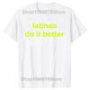 Latinas Do Better Print Tshirt Cute Mens Short Sleeve Tops Tees Harajuku Baby Tees Retro Latin Short Sleeve T Shirts Men