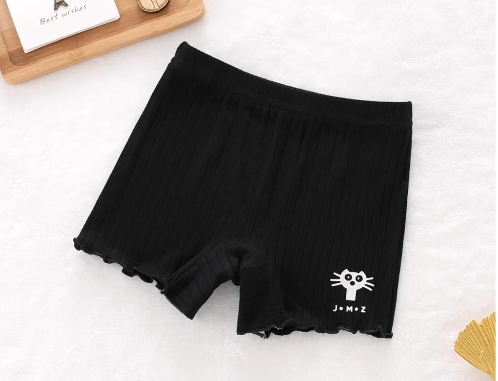 Girls' Summer Safety Shorts - Thin Modal Anti-Exposure Protective Layer, Antibacterial Design