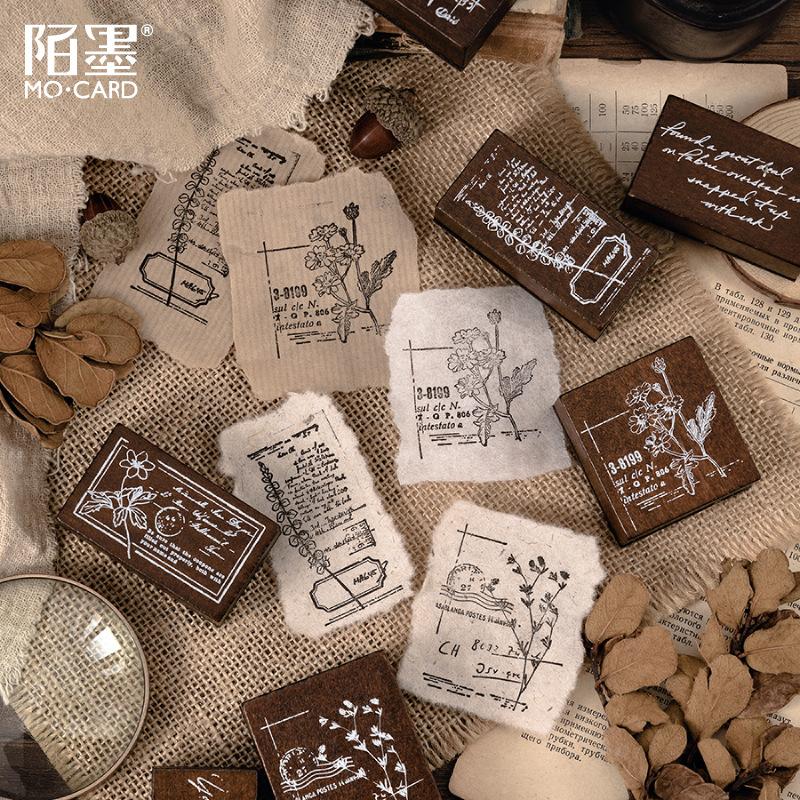 Holland Seal Time Tracing Series Creative Retro Hand Account DIY Decorative Printing Hand Account Art Word Seal