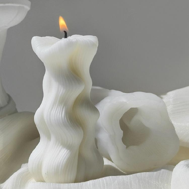 Silicone Geometric Candle Maker Mold Easy Demold Silicone Candle Mold for Handmade Star Shaped Candle Decoration