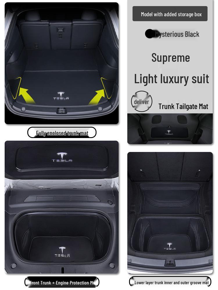 Full Coverage Trunk Mat for Tesla Model Y - Maodou Accessories