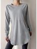 Women's Long Sleeve Yoga & Running T-Shirt with Slimming Fit & Breathable Back