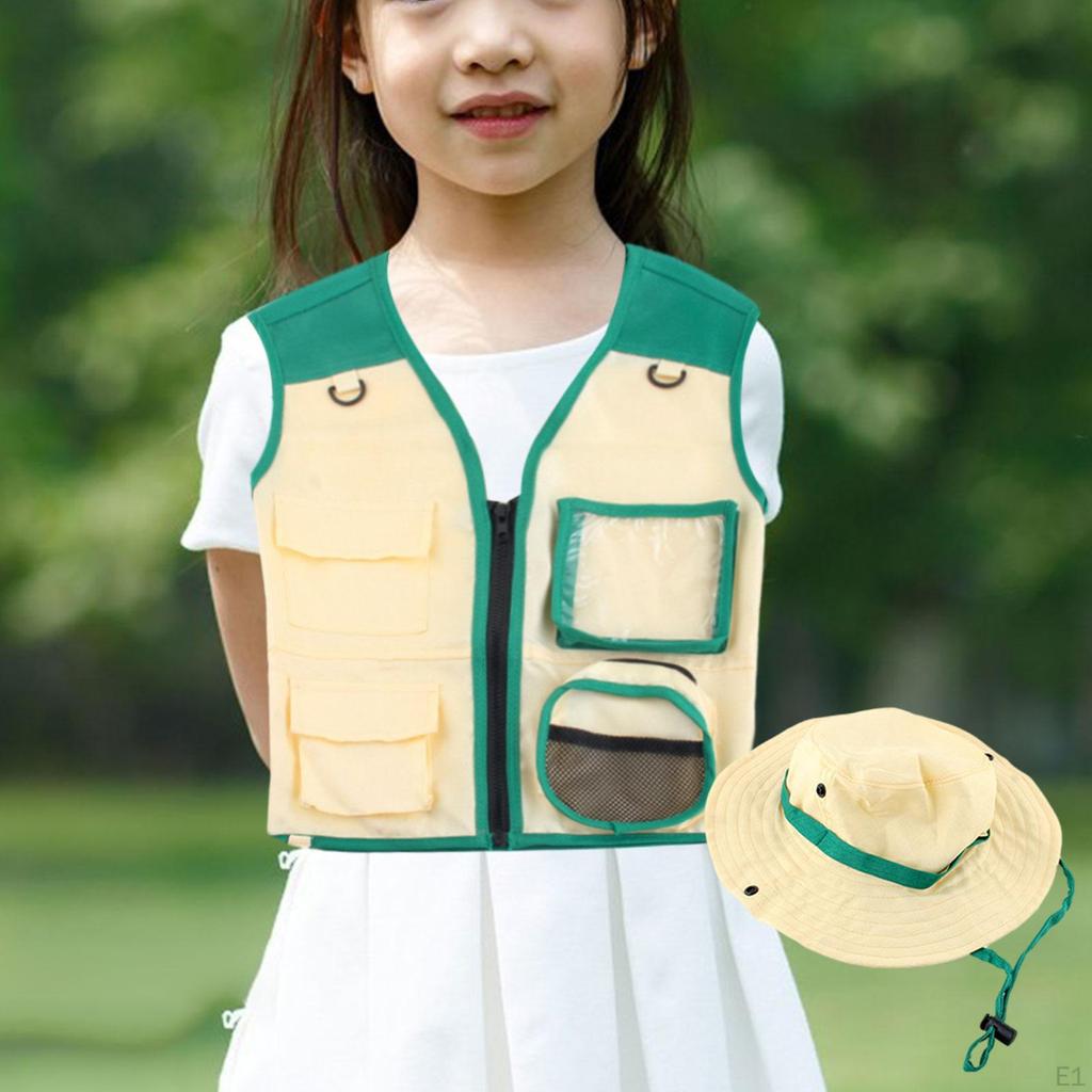Kids Explorer Costume Kit hat Cosplay Costumes for Children