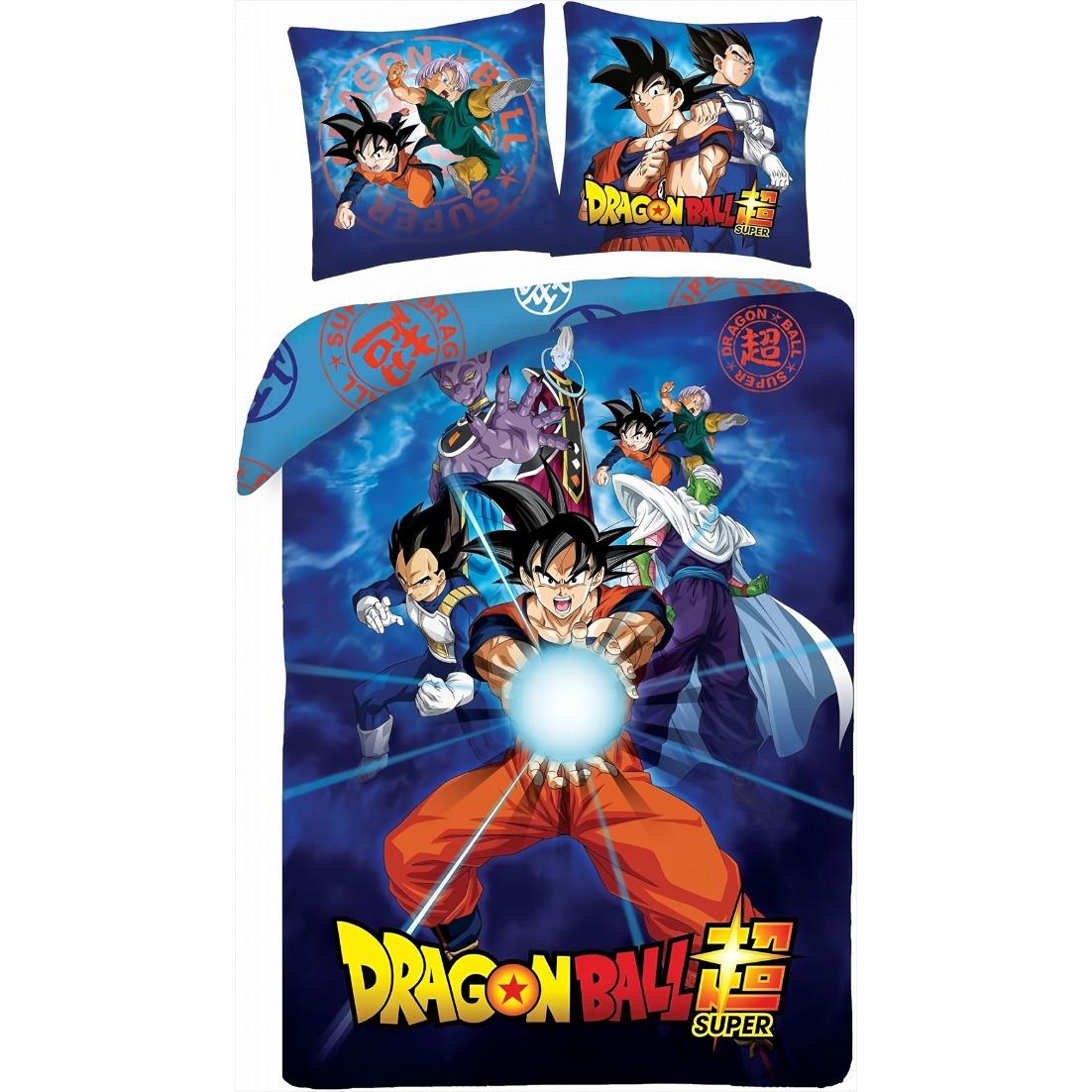 

Japan Anime Dragon BallS Duvet Cover Reversible Super Saiyan Bedding Sets for Students Teens Son Goku Quilt Cover Set for Bedroo AU King(245*210cm)3pcs