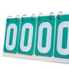 Sports Scoreboard 4 Digits Multipurpose Tabletop Score Flip