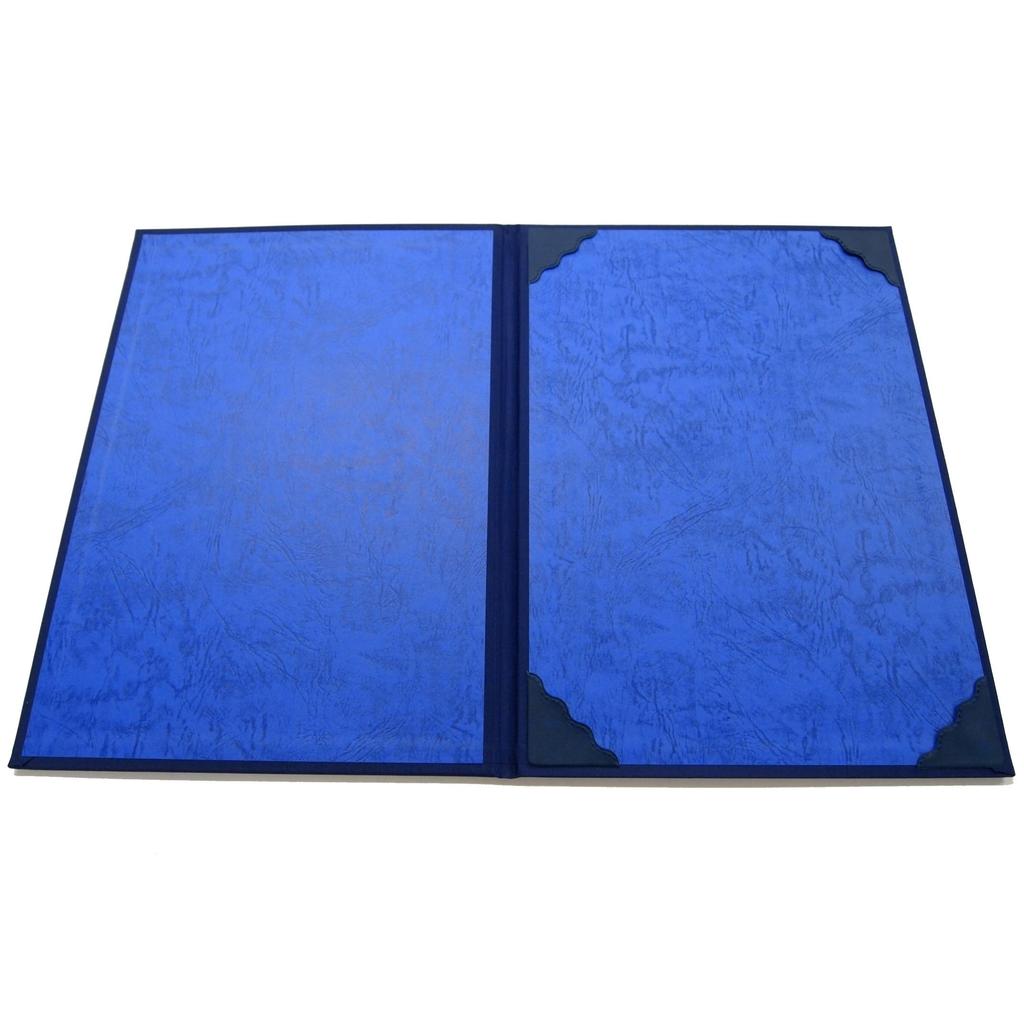Certificate File Cloth / A4 / Navy FSH-A4B