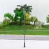 HO OO Scale 10pcs Model Street Lamp Height Adjustable 20mA Flexible For Adults Street Light Two-Heads White LEDS