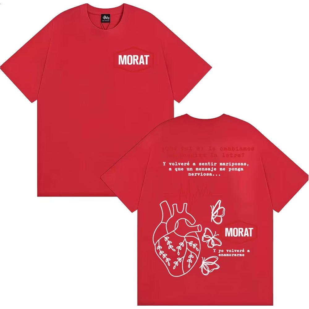 

Rock Band Morat Asuntos Pendientes Tour T-shirts Men Women Harajuku Hip Hop Punk Street T Shirt Cotton Oversized T Shirt 3XL