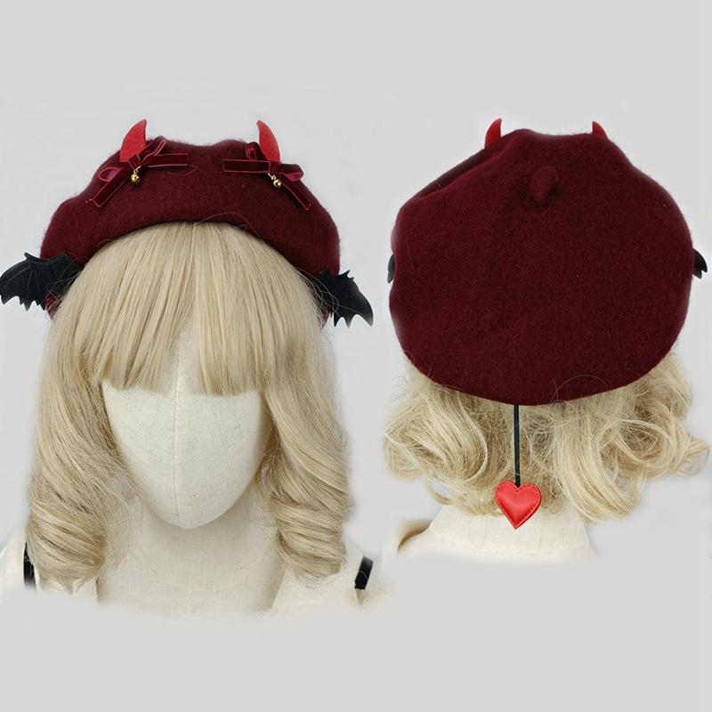 Black Curved Cone Witch Hat Gothic Lolita Women Cosplay Dress Hat Accessories Halloween Party Magical Clown Wizard Hat Decor