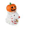 Miniature Pumpkin Ghost Ornament Gothic Style Pumpkin Figurine Table Decor for Party Festival Suppli