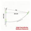 2pcs 2Pcs Set Anti Tangle Boom Sleeves Luminous Glow Luminous Fishing Tackle  Saltwater Fishing