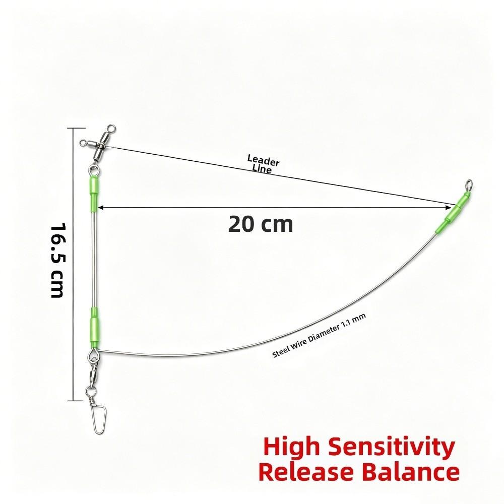 2pcs 2Pcs Set Anti Tangle Boom Sleeves Luminous Glow Luminous Fishing Tackle  Saltwater Fishing
