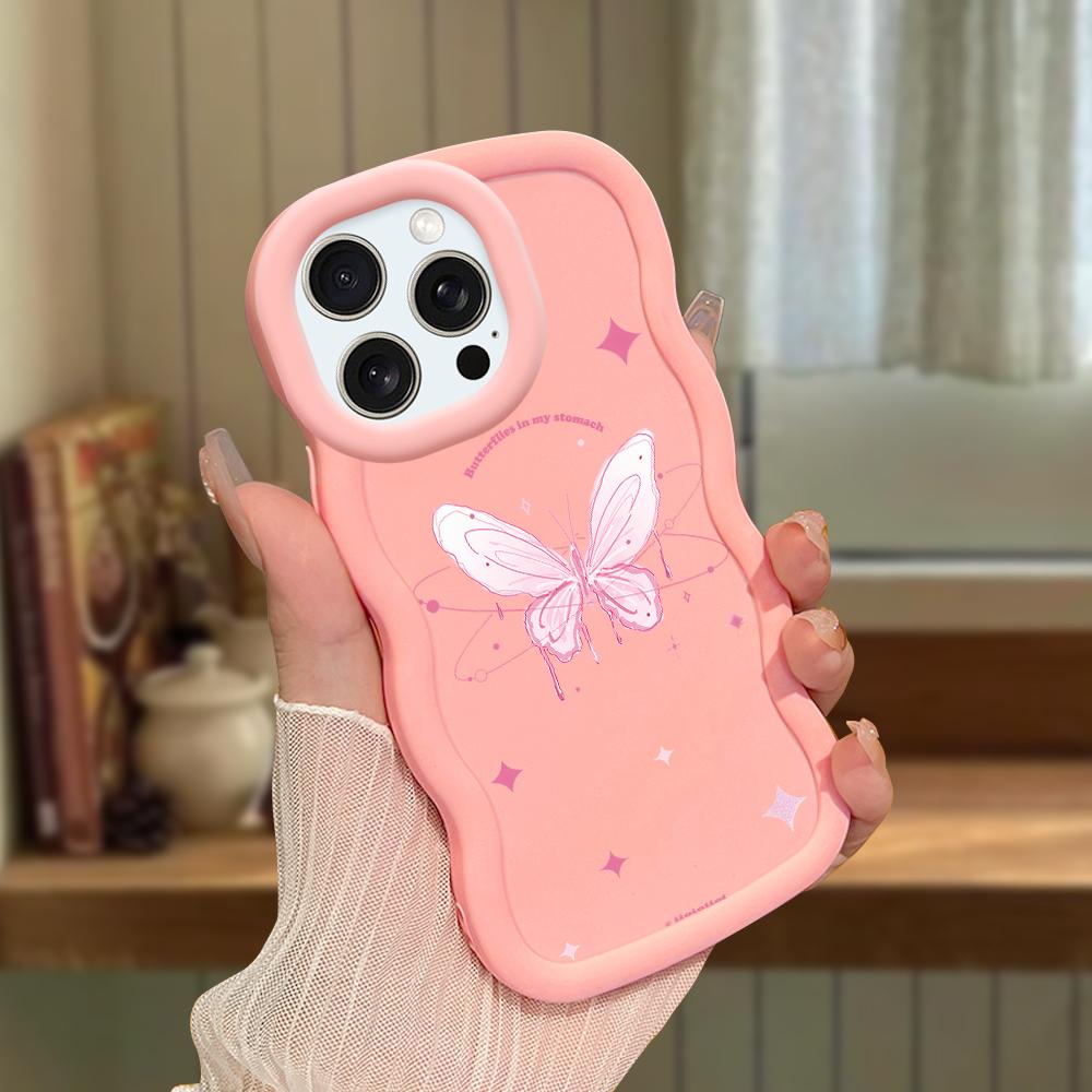 Big Wave Edge Miękki silikonowy materiał Macaron Etui na telefon Odporne na wstrząsy Ochronne gumowe etui na iPhone'a Samsunga Huawei Honor Xiaomi Redmi OnePlus Moto