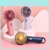 Cartoon Cute Handheld Mini Fan Usb Rechargeable Portable Desktop Fan With Custom Logo Blue/gray/red/black/mixed Colors