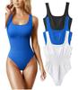 Women's 2025 Sleeveless U-Neck Tank Top Bodysuit