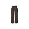Windrunner Comfortable Soft Skin-Friendly Minimalist Casual Pants Women Bottoms Velvet-Brown Black White FV7656-220