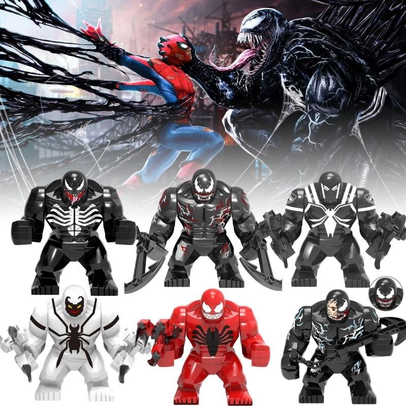 Venom Building Blocks Bricks Big Minifigures Bagged Educational Toys Perfect Gift For Kids And Collectors