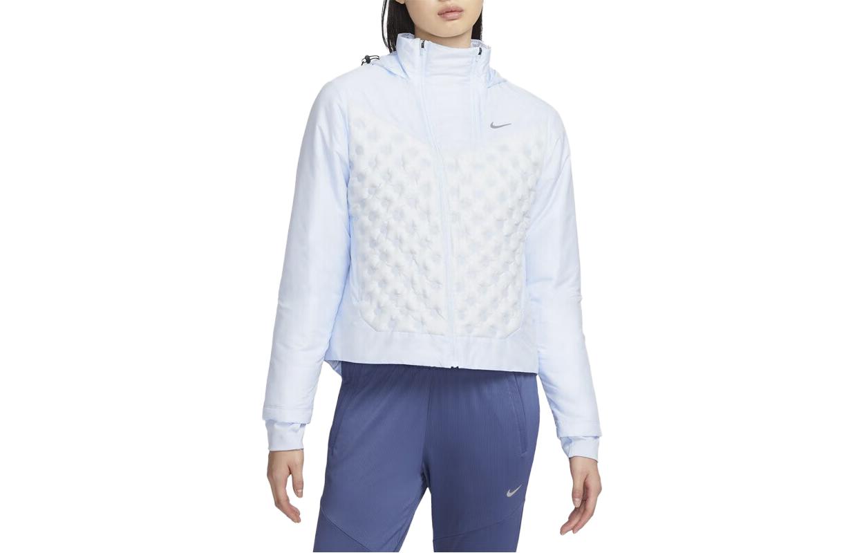 Nike Down Jackets Women s Blue Hooded Moderate Other FB7604-423 XXL