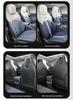 Red Flag HS3 Universal Leather Car Seat Cover: Breathable, Perforated, Four-Season Full Coverage Cushion