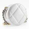 CHANEL chanel 19 Shoulder Bag AP0945 Chain clutch Silver Calfskin Women Used