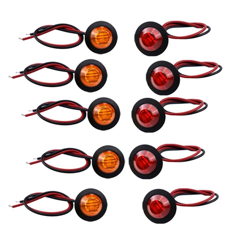 ATV Turn Signal Kit with Street Turn Signal Light Switch Flasher for Can-Am Rhino Teryx