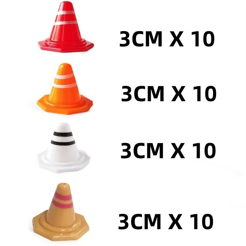 

RC Drift Car Toy Accessories MINI Track Racing Obstacle Track Road Barriers Highway Splicing Stereo Roadblock Scene Tool