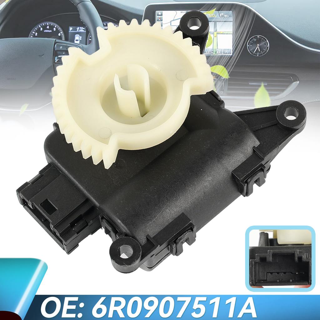 Klimaanlage Tür Heizer Gebläse Rezirkulation Motor Stellmotor 6R0907511A Für VW Polo 6R Skoda Fabia 2011 2012 2013 2014 2015 2016 2017 2018