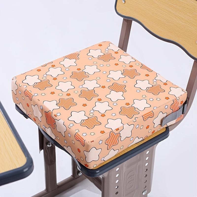 Printed Meditation Floor Pillow Cushion, Portable Thickened Seat Pad with 2 Tie Straps for Locking, Children's Study and Adult Office Use