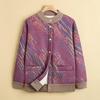 YUZHAOLIN Elderly Women's Warm Knit Cardigan